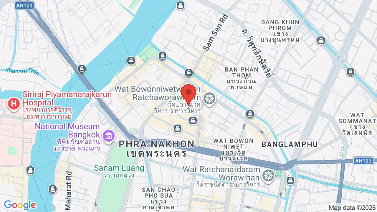 Map showing location of Aheesah Roddee