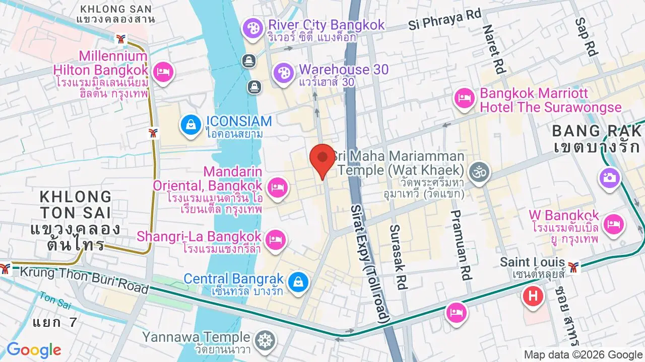 Map showing location of Aksorn