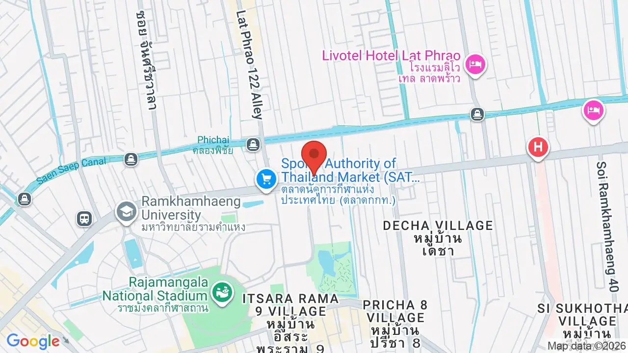 Map showing location of Baan Tepa
