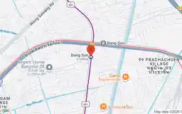 Map showing location of Bang Son station