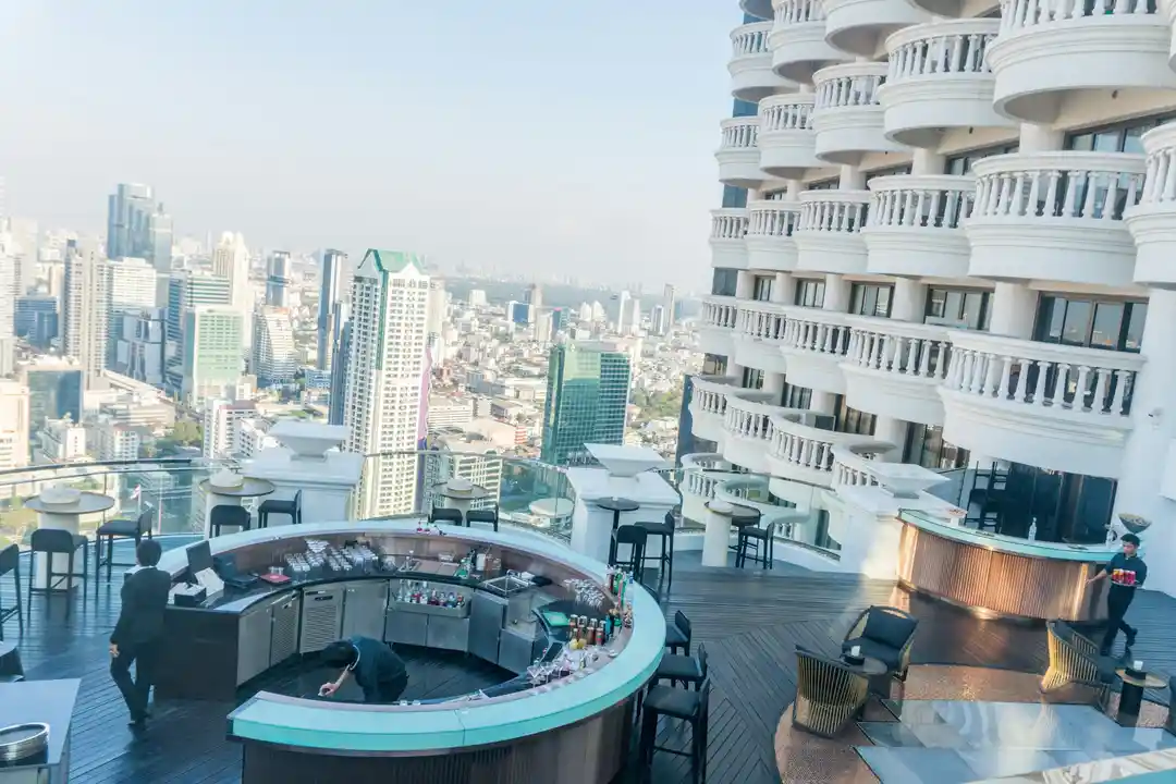 Rooftop restaurants and bars in Bangkok