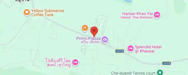 Static map showing The Birder's Lodge Farmers Market in Khao Yai
