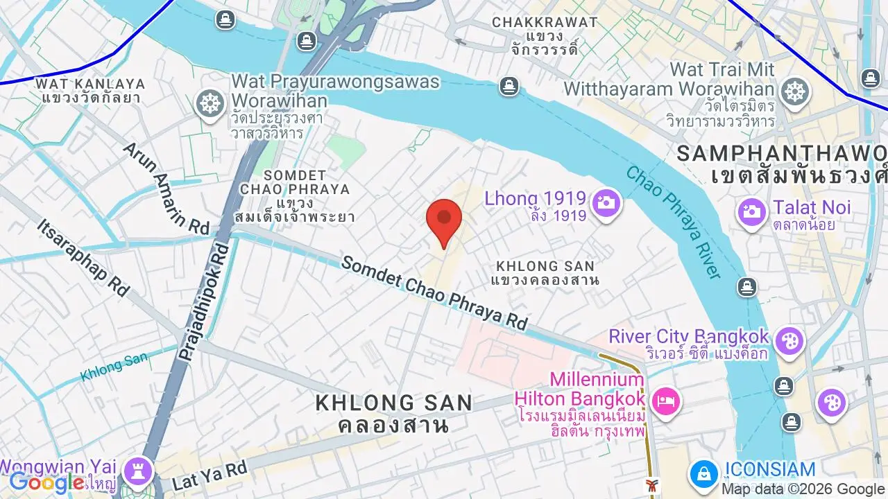 Map showing location of Bokkia Tha Din Daeng