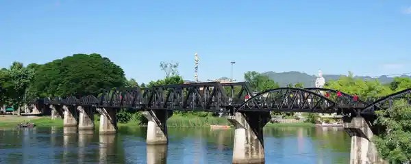 Bridge over the River Kwai in Kanchanaburi