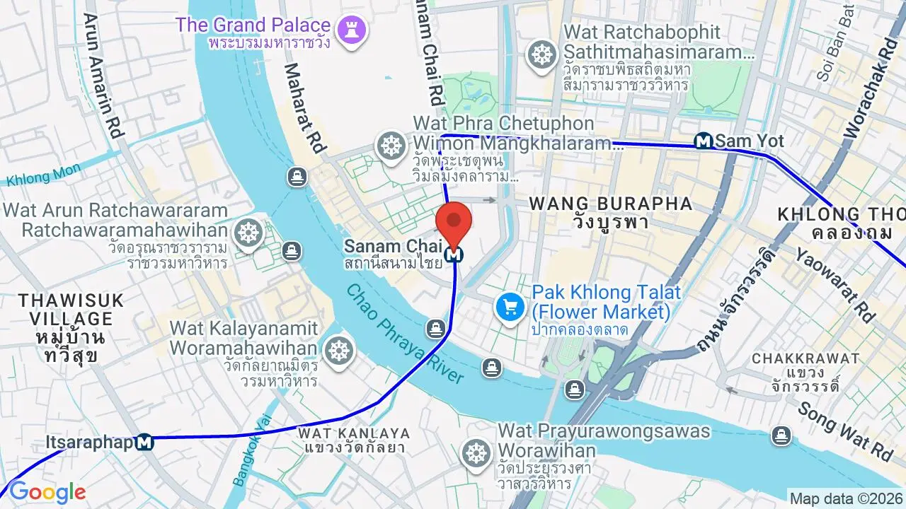Map showing location of Chai
