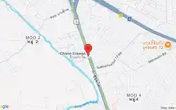 Map showing location of Chang Erawan station