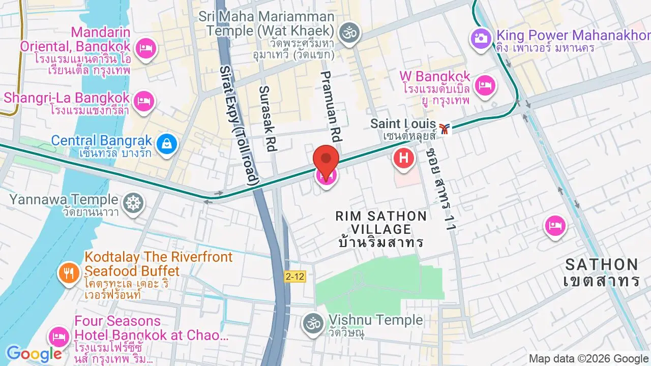 Map showing location of Chef Man (Sathon)