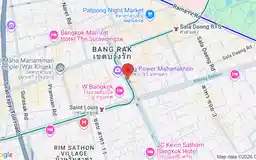Map showing location of Chong Nonsi station
