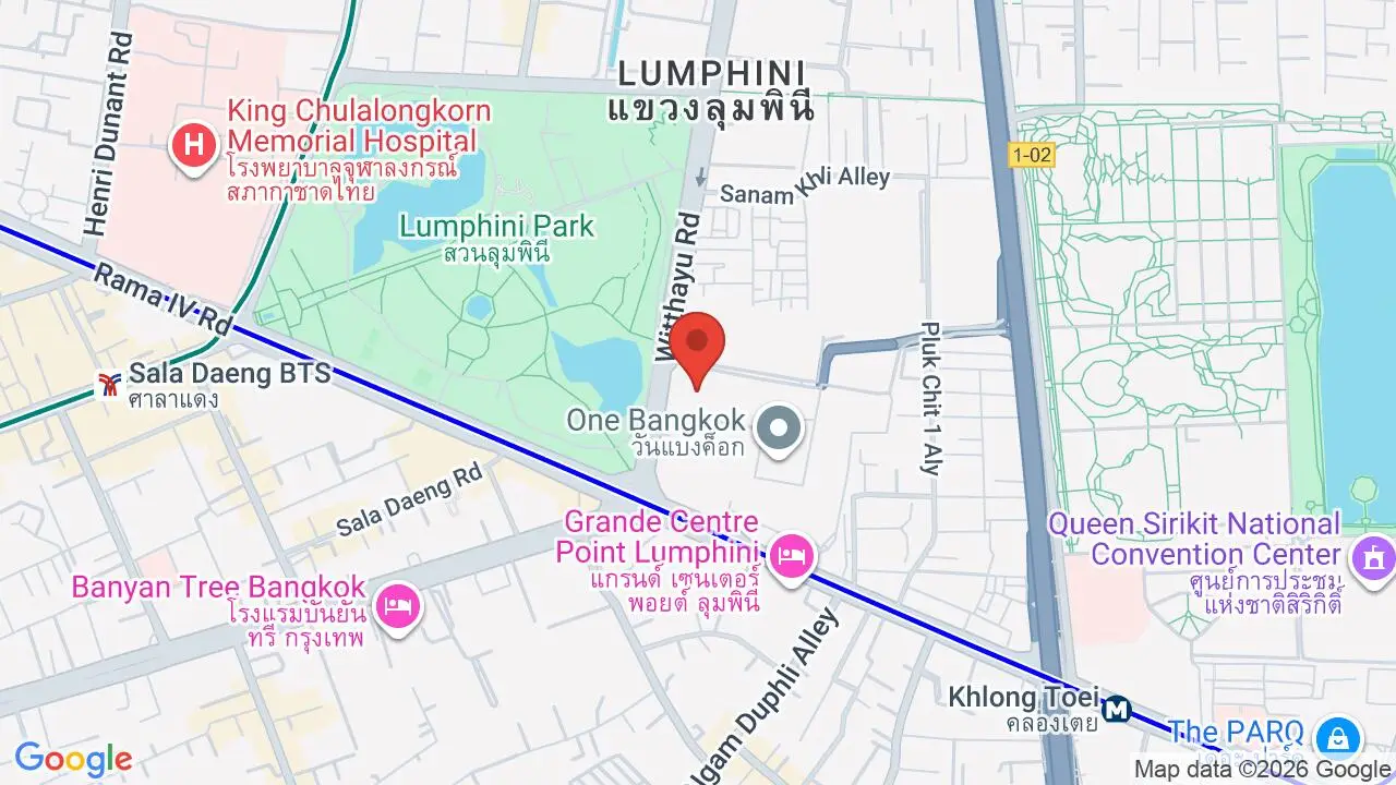 Map showing location of Duet by David Toutain