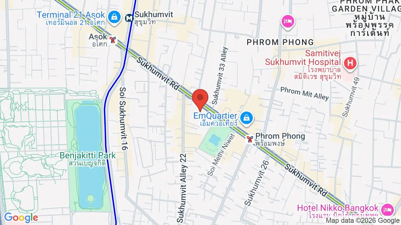 Map showing location of EmSphere