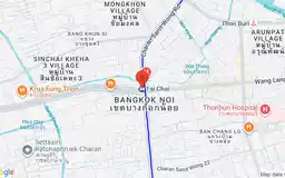 Map showing location of Fai Chai station