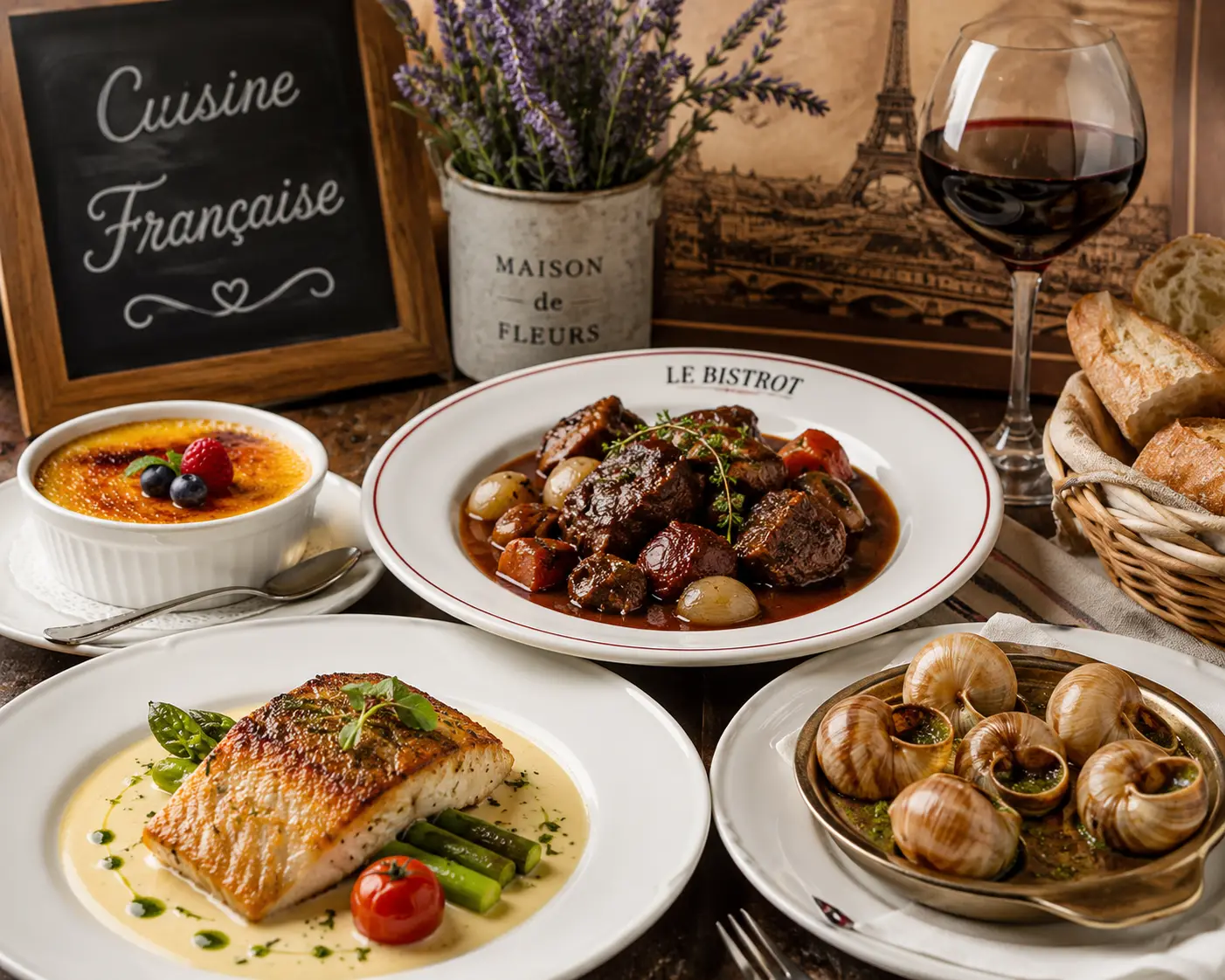 French fine dining in Bangkok