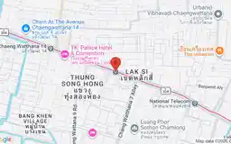 Map showing location of Government Complex station