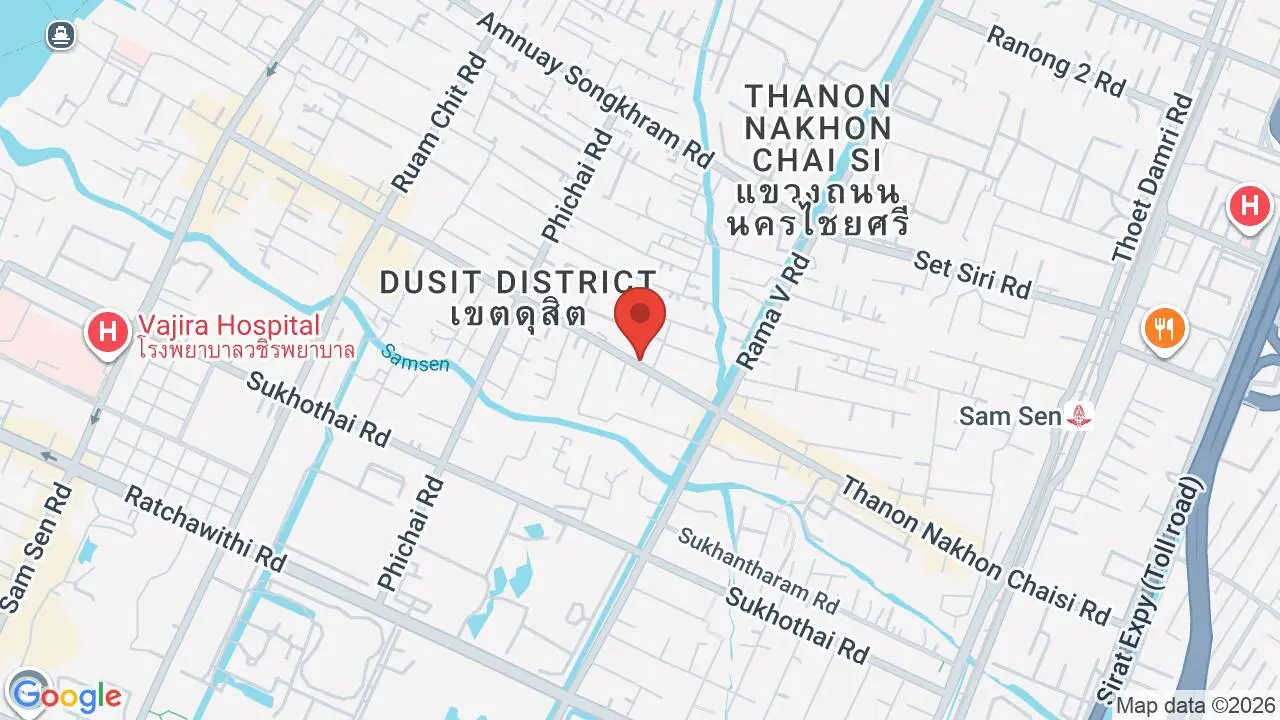 Map showing location of Jay Ngor Beef Noodle