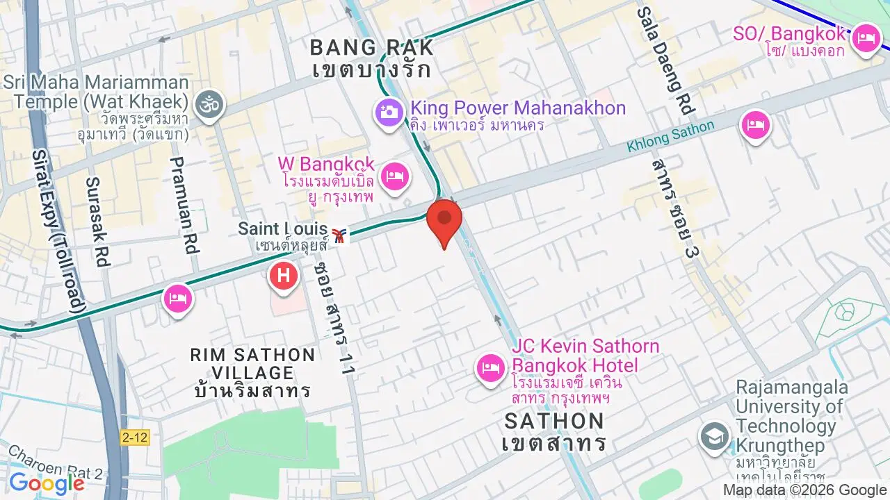 Map showing location of K by Vicky Cheng