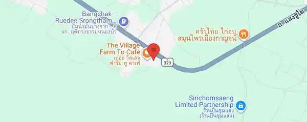 Static map showing Keeree Mantra in Kanchanaburi