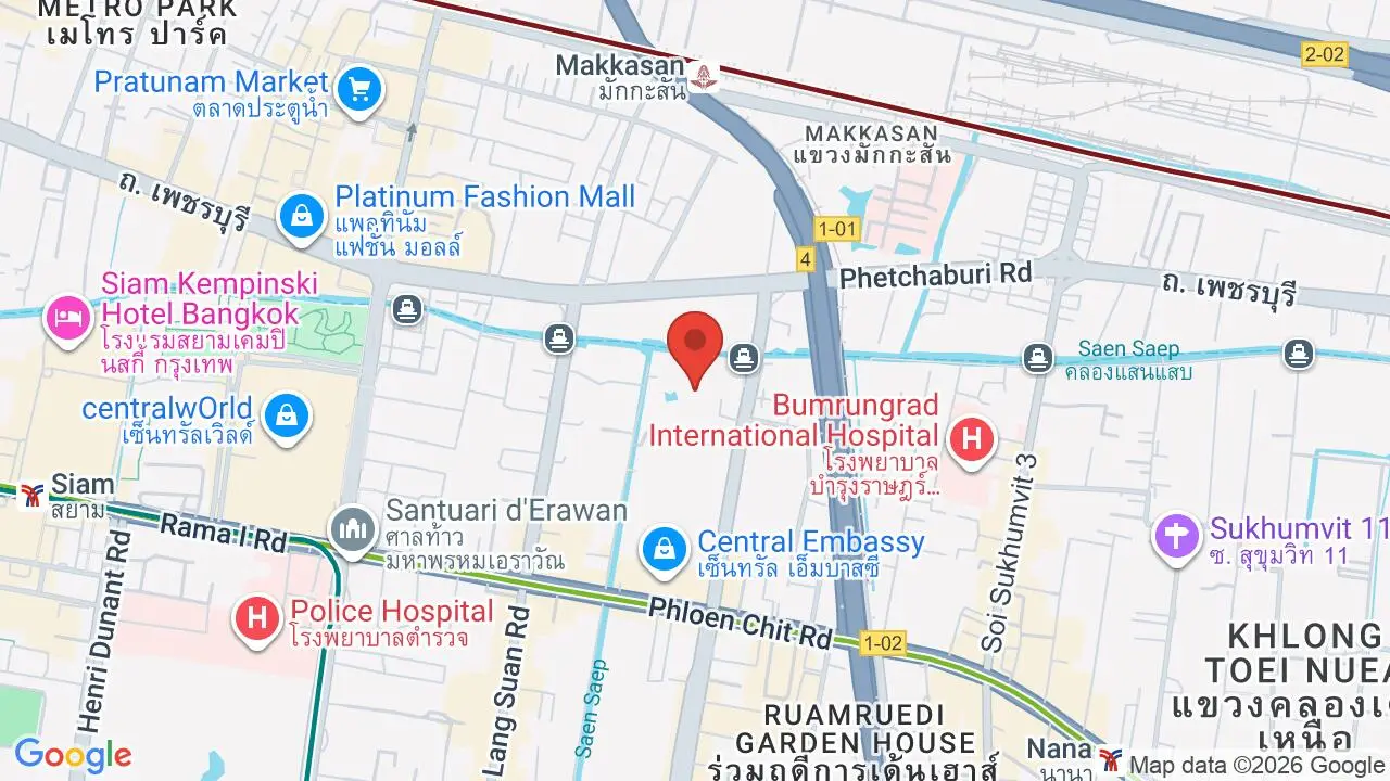 Map showing location of Khum Hom