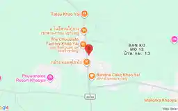 Static map showing Krua Khao Yai in Khao Yai