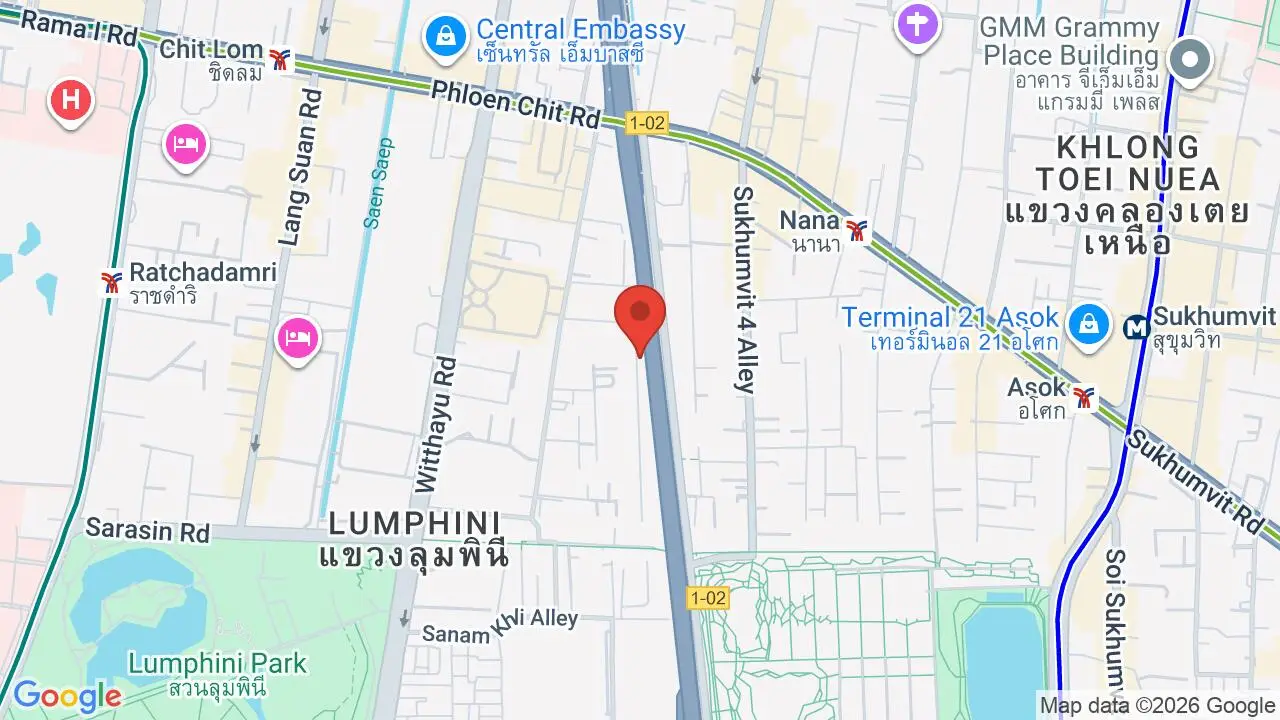Map showing location of Lenzi Tuscan Kitchen