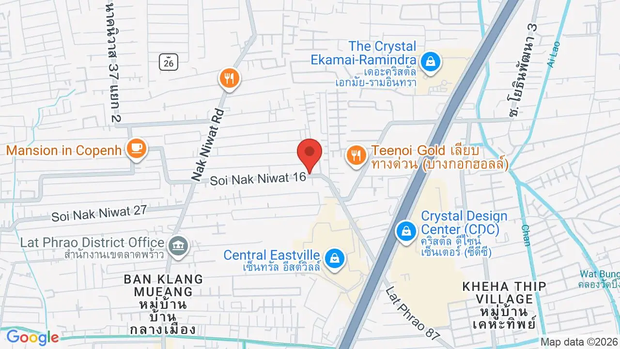 Map showing location of MAMA YAYA