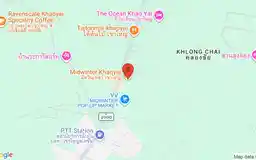 Static map showing Midwinter Khaoyai in Khao Yai