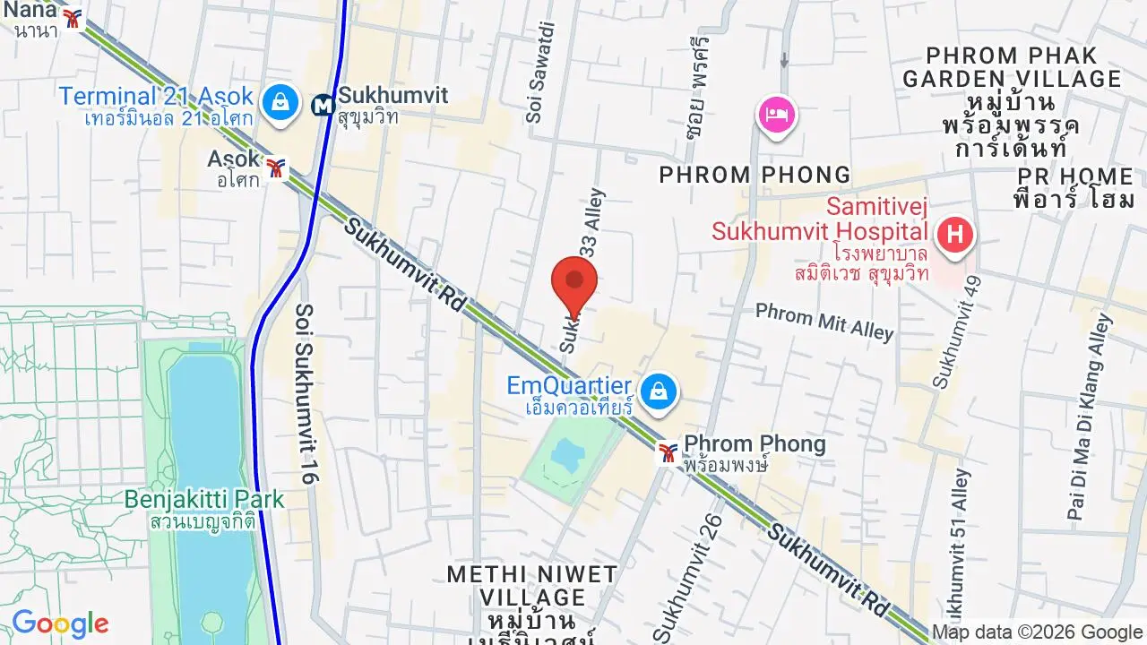 Map showing location of North