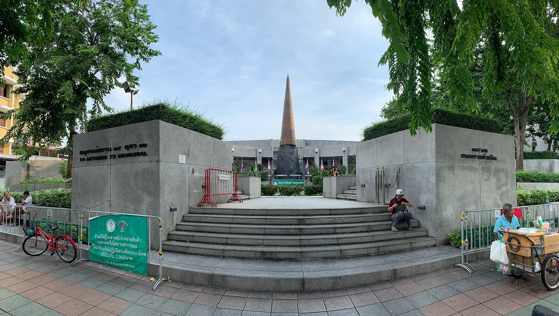 Democracy Monument and Bangkok Protest History