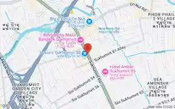 Map showing location of On Nut station