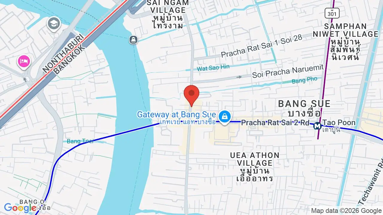 Map showing location of Pae Brass Pot Porridge 38 Years