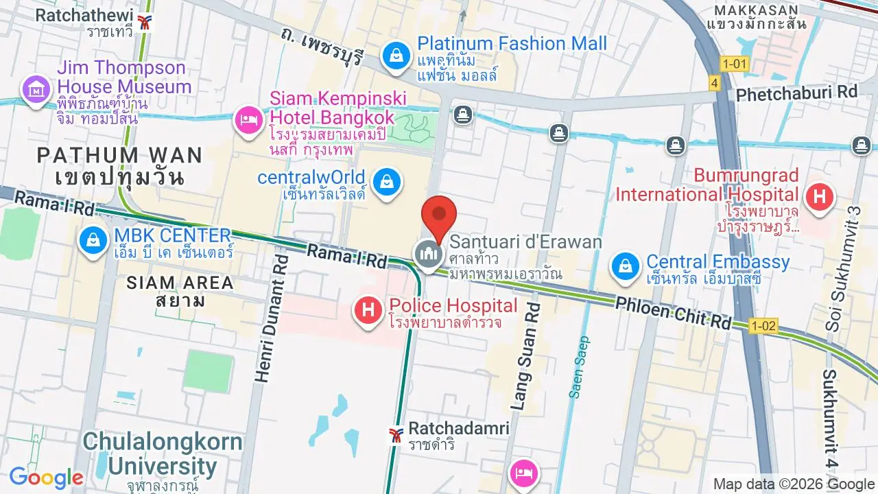 Map showing location of Paste