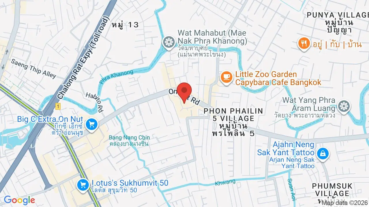 Map showing location of People Park On Nut