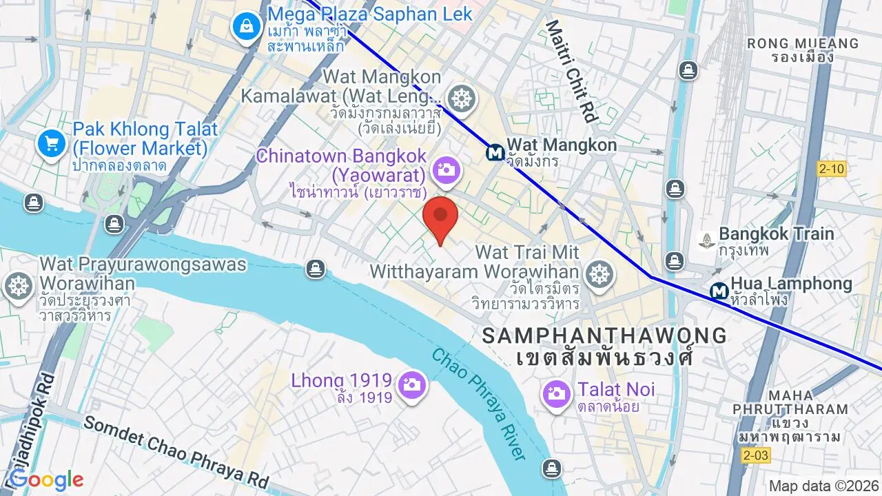 Map showing location of Potong