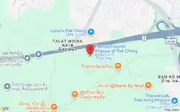 Static map showing Premium Outlet Khao Yai in Khao Yai