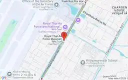 Map showing location of Royal Thai Air Force Museum station