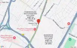 Map showing location of Sanam Pao station