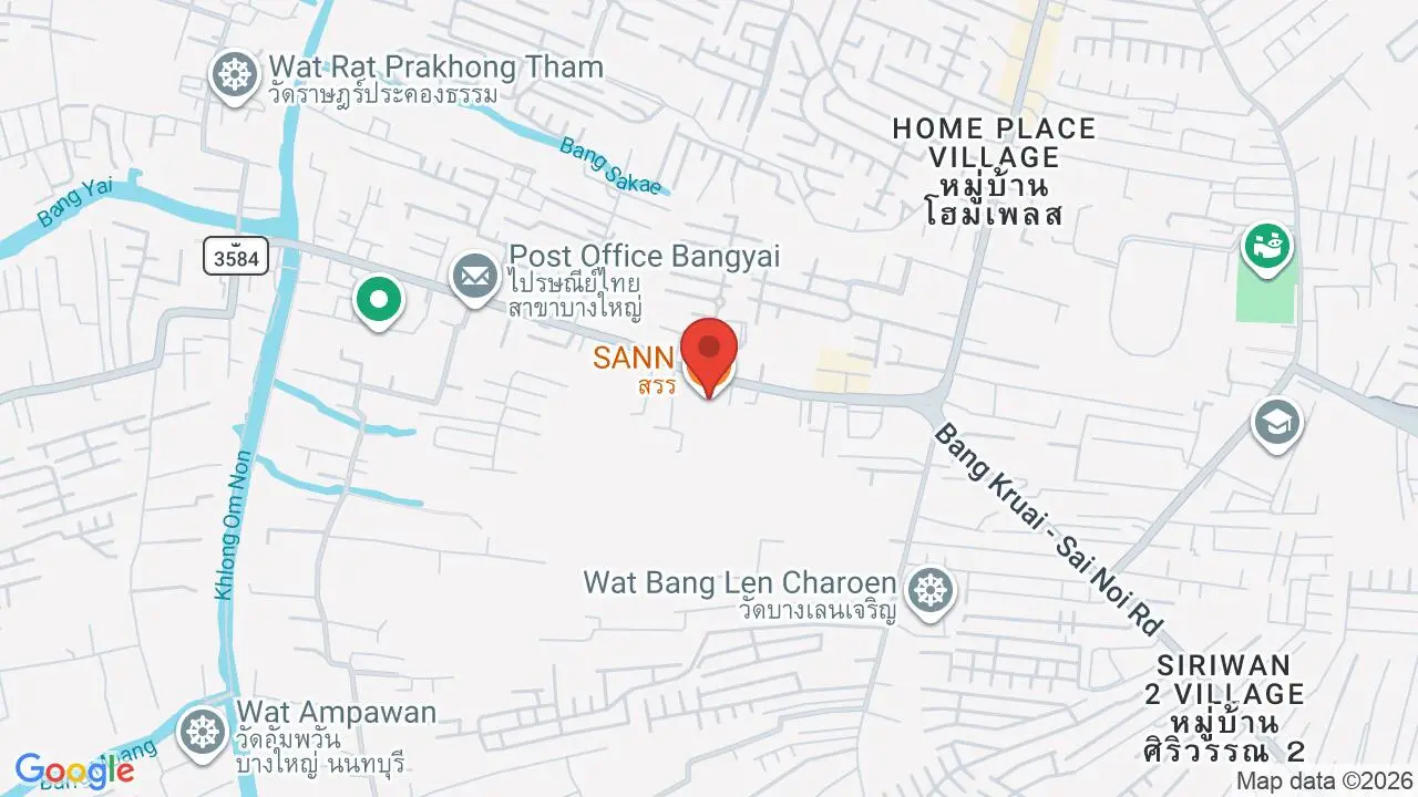 Map showing location of SANN