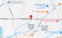 Map showing location of Setthabutbamphen station