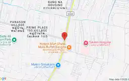Map showing location of Si La Salle station