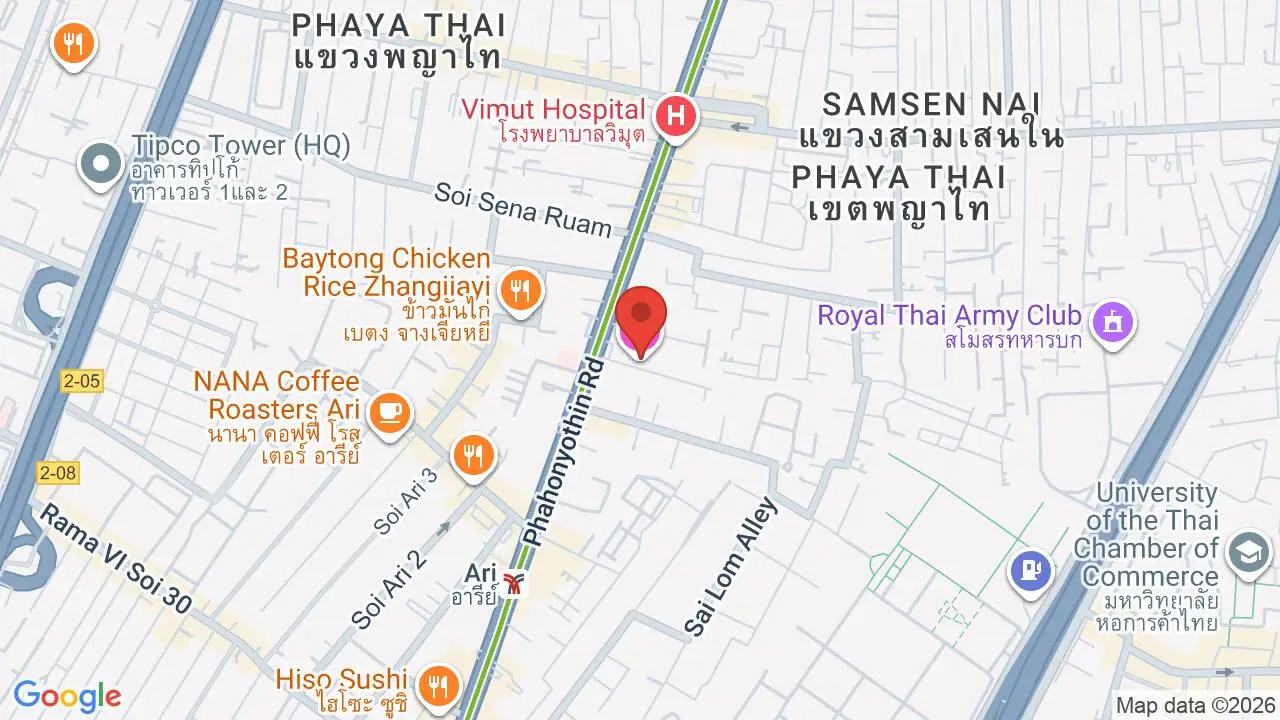 Map showing location of The Quarter Ari by UHG