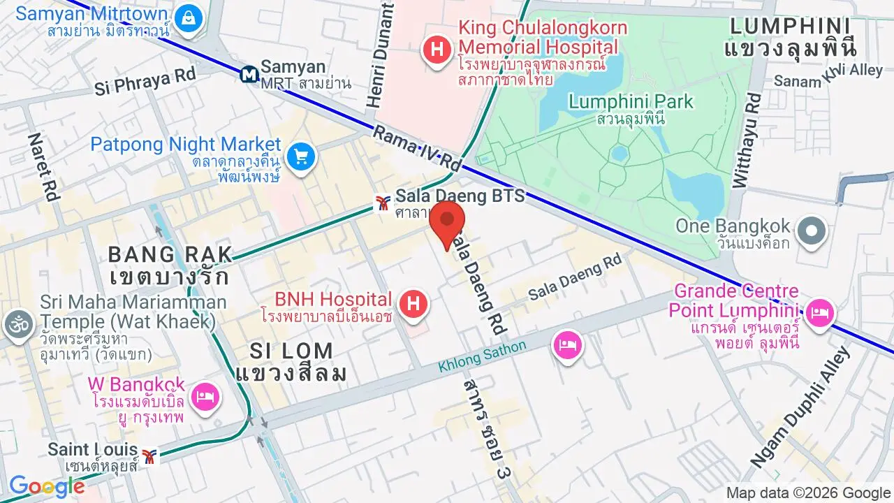 Map showing location of Thien Duong