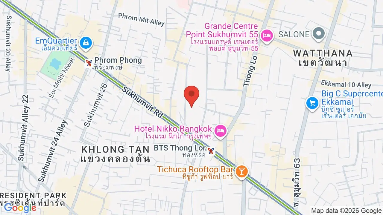 Map showing location of Wells International School