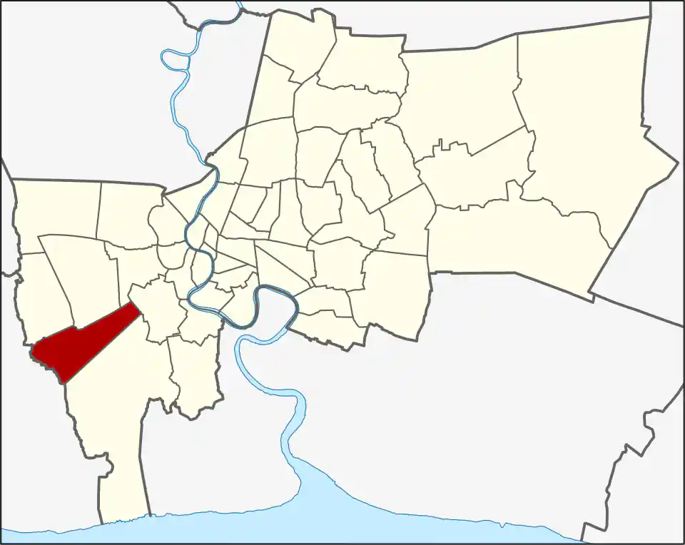 Bang Bon location within Bangkok