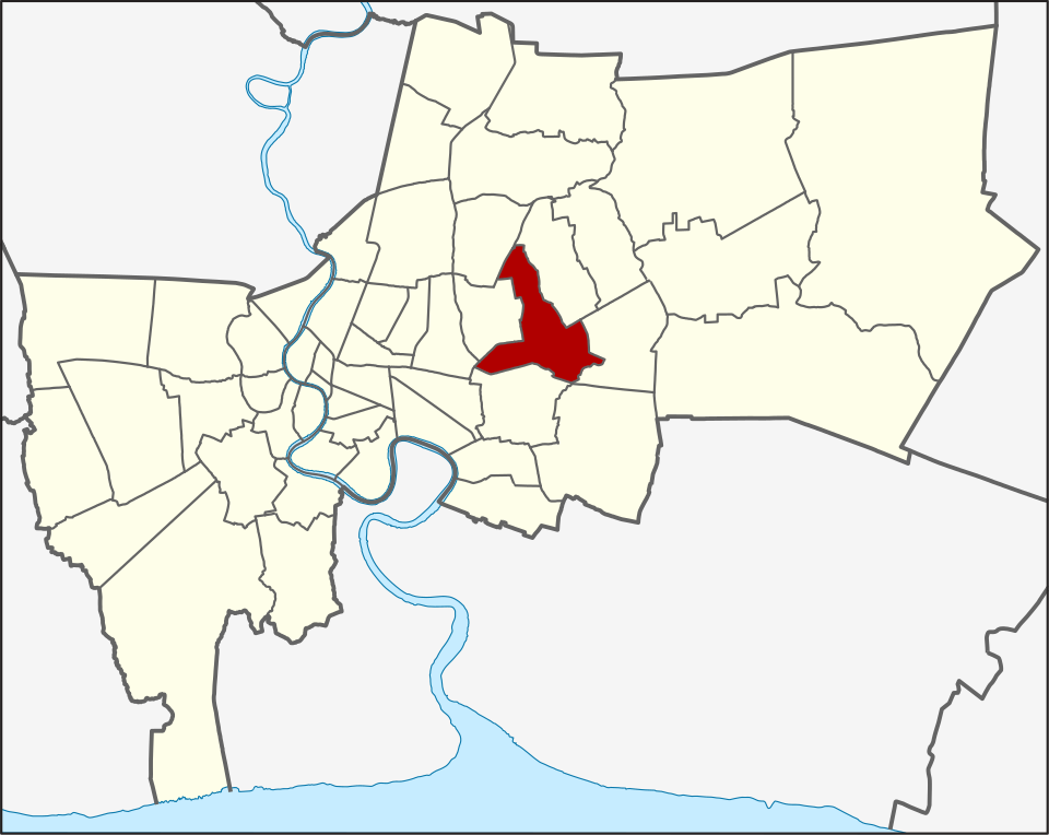 Bang Kapi location within Bangkok