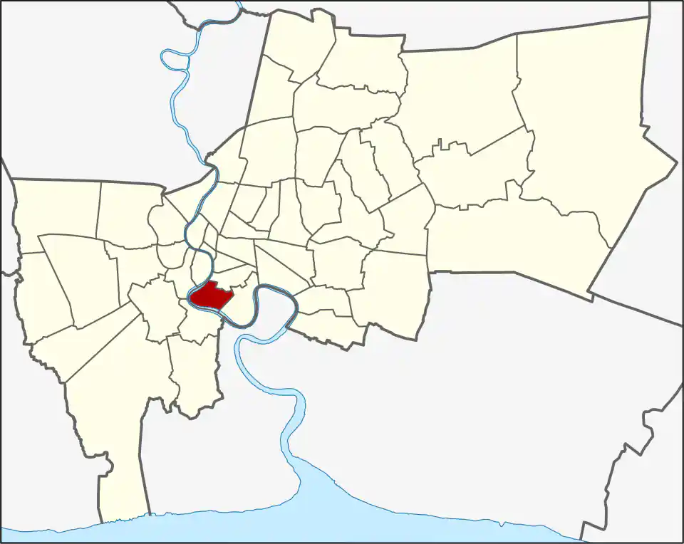 Bang Kho Laem location within Bangkok