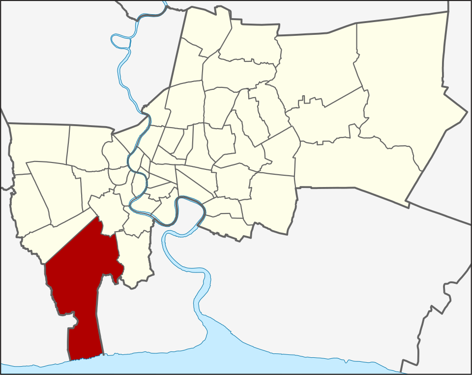 Bang Khun Thian location within Bangkok