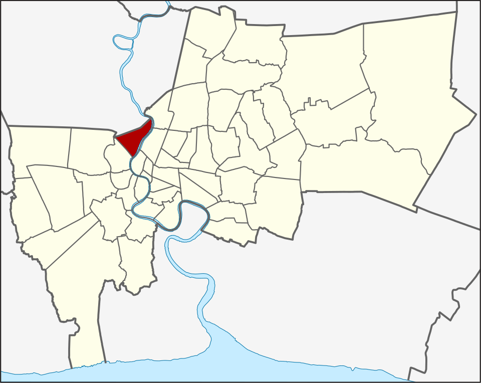 Bang Phlat location within Bangkok
