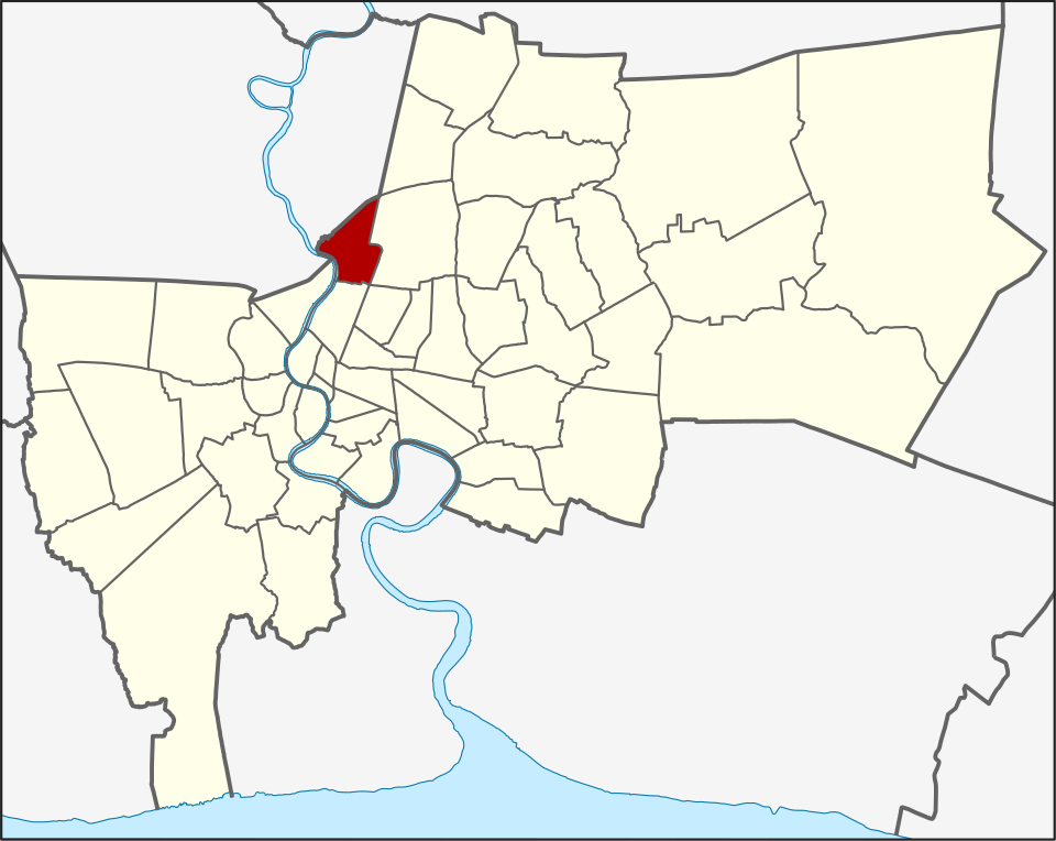 Bang Sue location within Bangkok