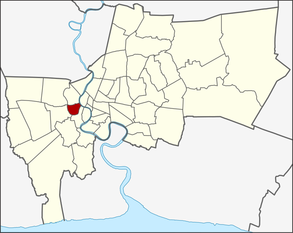 Bangkok Yai location within Bangkok