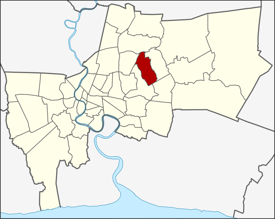 Bueng Kum location within Bangkok