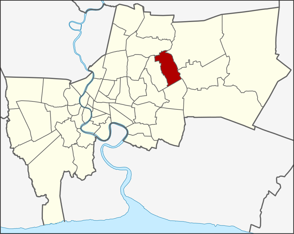 Khan Na Yao location within Bangkok